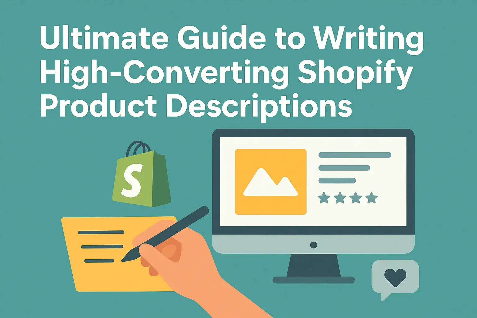 The Ultimate Guide to Writing High-Converting Shopify Product Descriptions